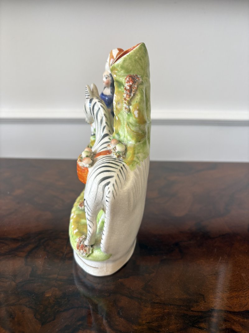 Antique Victorian Staffordshire Flatback Figure - Image 7